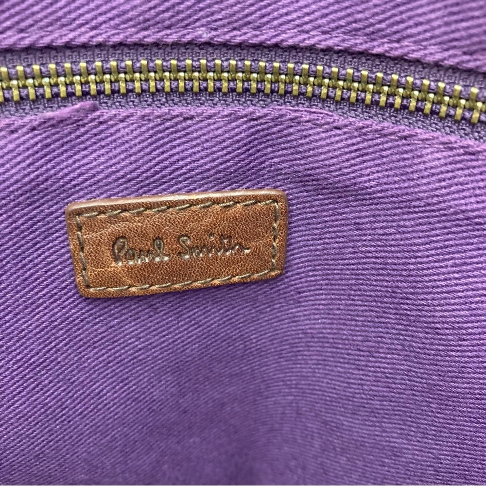 Paul Smith Tan and Brown Canvas Tote Bag - Picture 6 of 13
